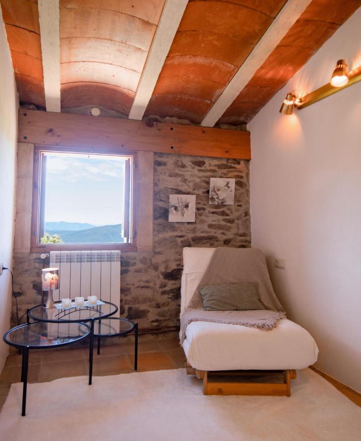 Apartamento Duplex Rural Con Chimenea Y Vistas Panoramicas Desde La Cama Sant Marti Sacalm Εξωτερικό φωτογραφία